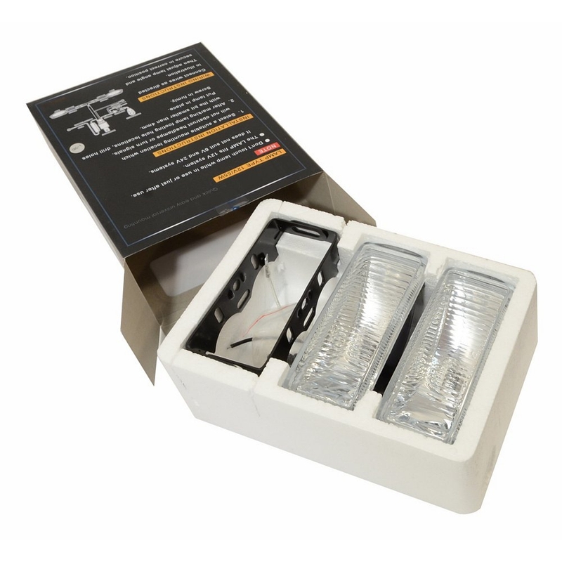 Světlo mlhové TOP hranaté 2ks