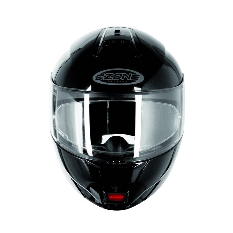 Vyklápěcí přilba na motorku Ozone FP-01 černá lesklá + Pinlock výprodej