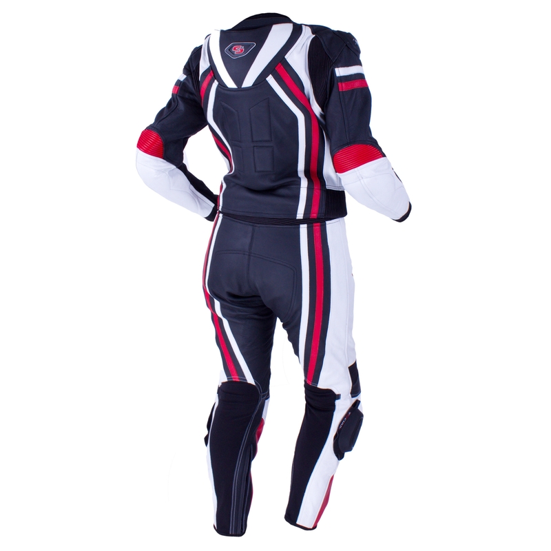 Dámská bunda Tschul 556 černo-bílo-červená výprodej