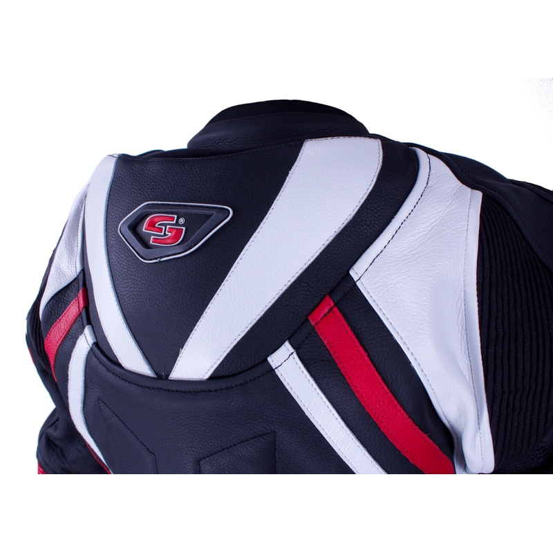 Dámská bunda Tschul 556 černo-bílo-červená výprodej