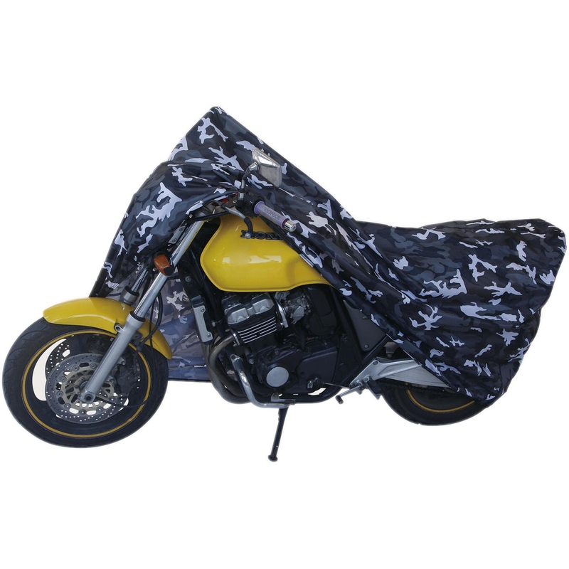 MotoZem Lona de camuflaje para moto