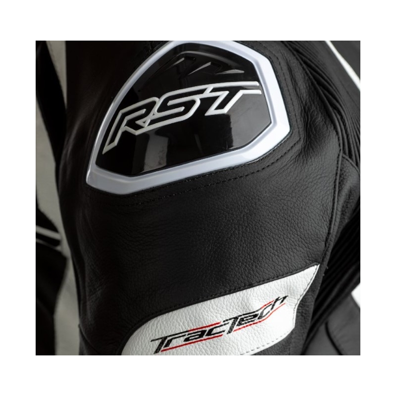 Jednodílná kombinéza na motorku RST Tractech Evo 4 CE černo-bílo-zelená výprodej