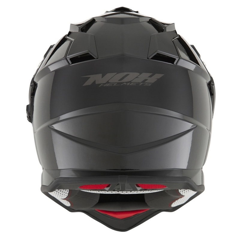 Casco de enduro NOX N312 negro brillante