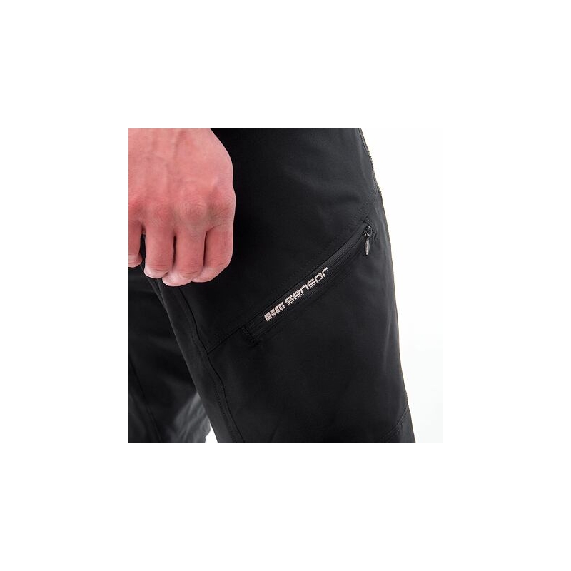 SENSOR HELIUM LITE pantalón corto suelto hombre negro verdadero liquidación