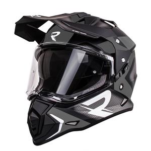Casco enduro Street Racer Tracker negro-gris