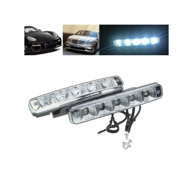 Světla denního osvětlení Superlight DRL 5 LED diod 5050 400 LM
