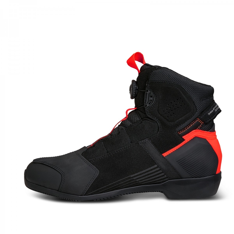 Botas de moto Shima Edge Vent rojas