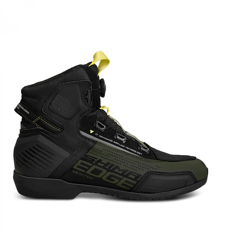 Botas de moto Shima Edge Vent Khaki