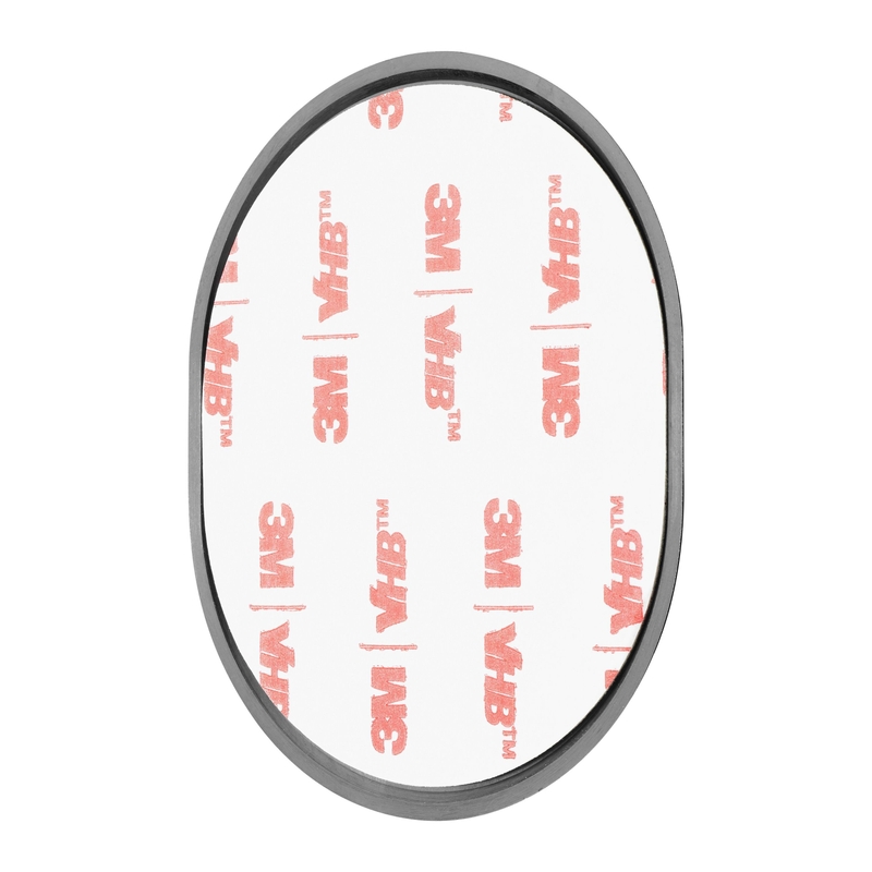 Interphone SMQUIKLOXPAD base adhesiva para soportes QUIKLOX negro