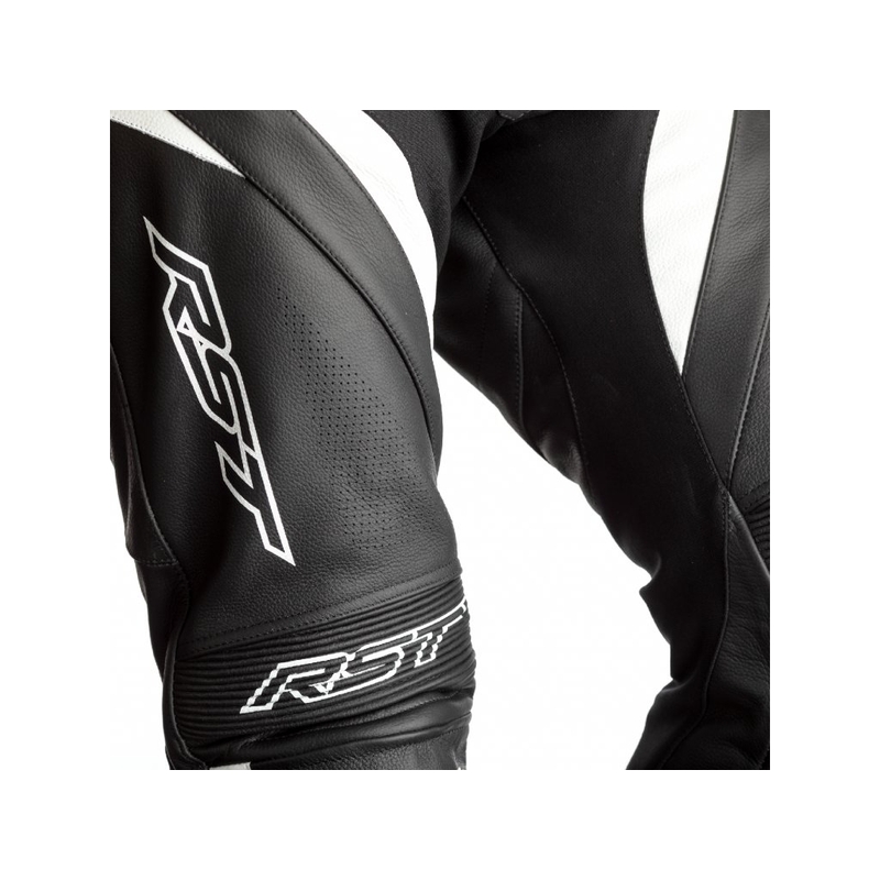 Pantalón de moto RST Tractech Evo 4 CE Blanco y Negro liquidación