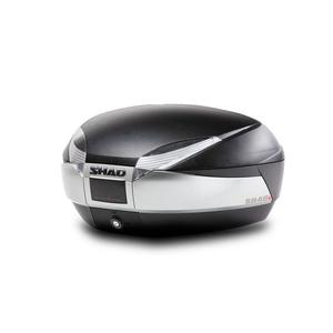 Vrchní kufr na motorku SHAD SH48 nový titan se zámkem PREMIUM SMART