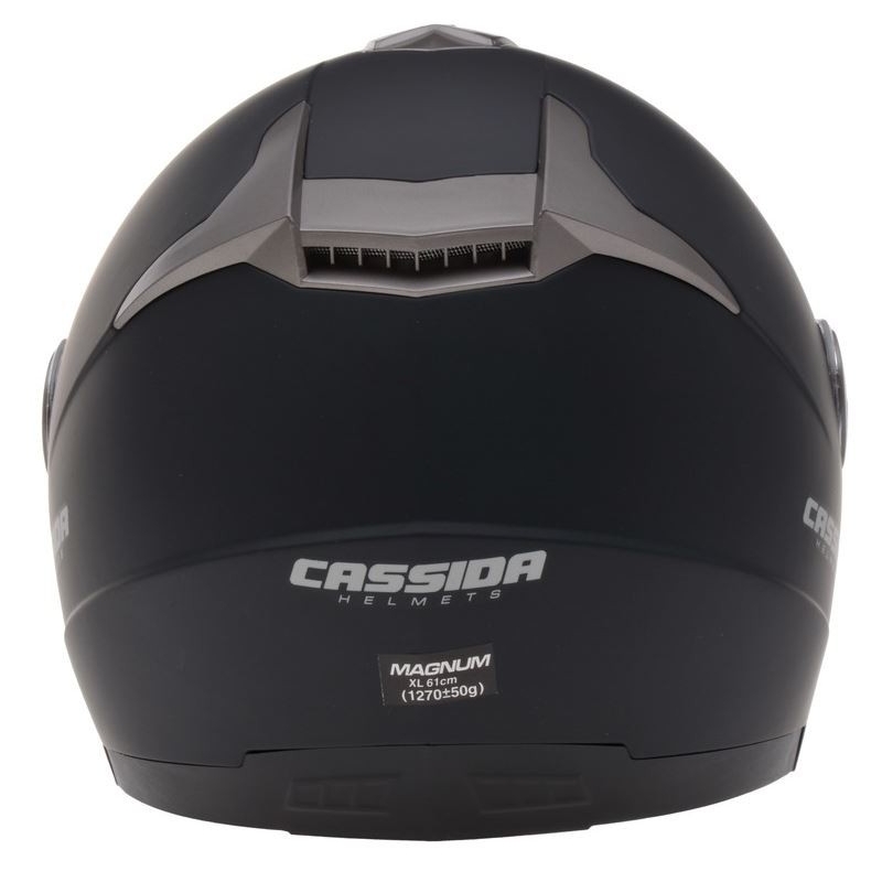 Přilba na motorku Cassida Magnum černá matná