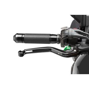 Maneta de freno sin adaptador PUIG 170NV larga negro/verde