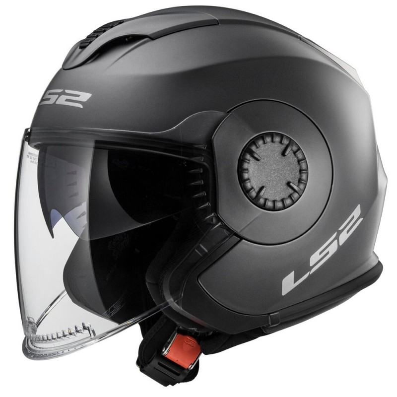 Casco abierto LS2 OF570 Verso titanio mate