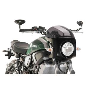 Plexi štít PUIG SEMI-FAIRING karbonový vzhled tmavá kouřová