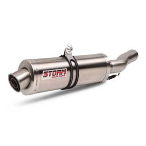 Výfuk kompletní 3x1 STORM OVAL Nerez