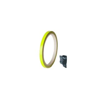 Linka na ráfek PUIG fluorescentní žlutá 7mm x 6m (s aplikátorem)