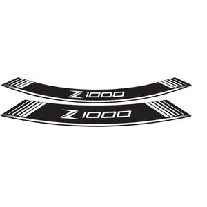 Linka na ráfek PUIG Z1000 bílá linky na ráfek - sada 8ks