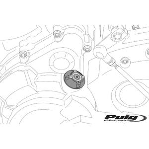 Zátka oleje PUIG modrá M20x2,5