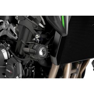 Venta de set adaptadores para luces adicionales PUIG 3549N negro liquidación