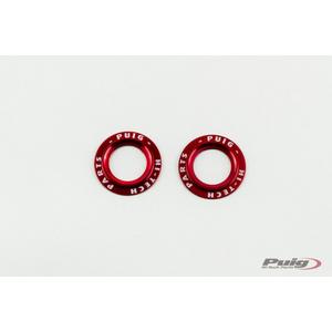 Rings for axle sliders PUIG PHB19 hliník červená