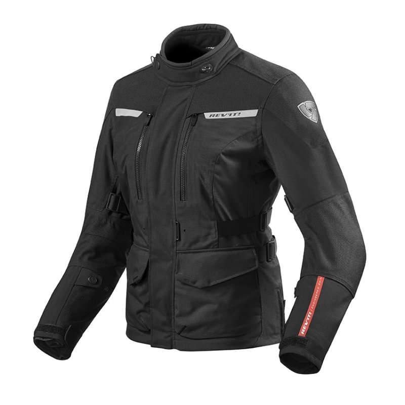 Chaqueta de mujer Revit Horizon 2 moto negro liquidación