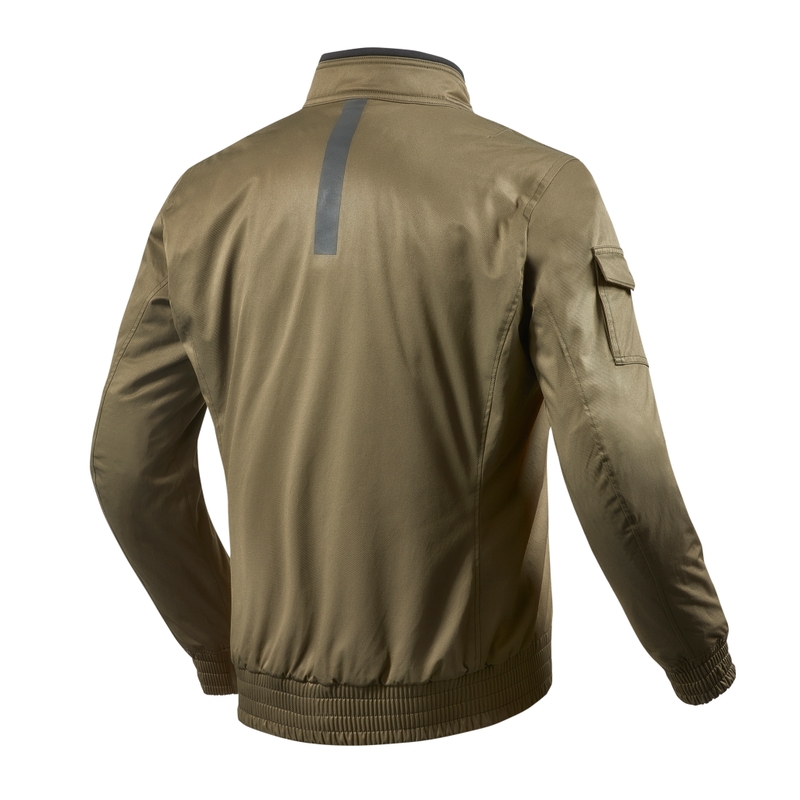 Bunda na motorku Revit Millburn - zelená army výprodej