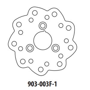 Brzdový kotouč GOLDFREN přední 155 mm