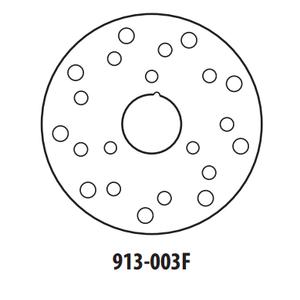 Brzdový kotouč GOLDFREN přední 154 mm