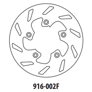 Brzdový kotouč GOLDFREN přední 173,5 mm