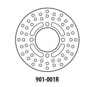 Brzdový kotouč GOLDFREN zadní 190,7 mm