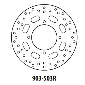 Brzdový kotouč GOLDFREN zadní 240 mm