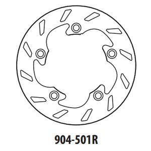 Brzdový kotouč GOLDFREN zadní 210 mm