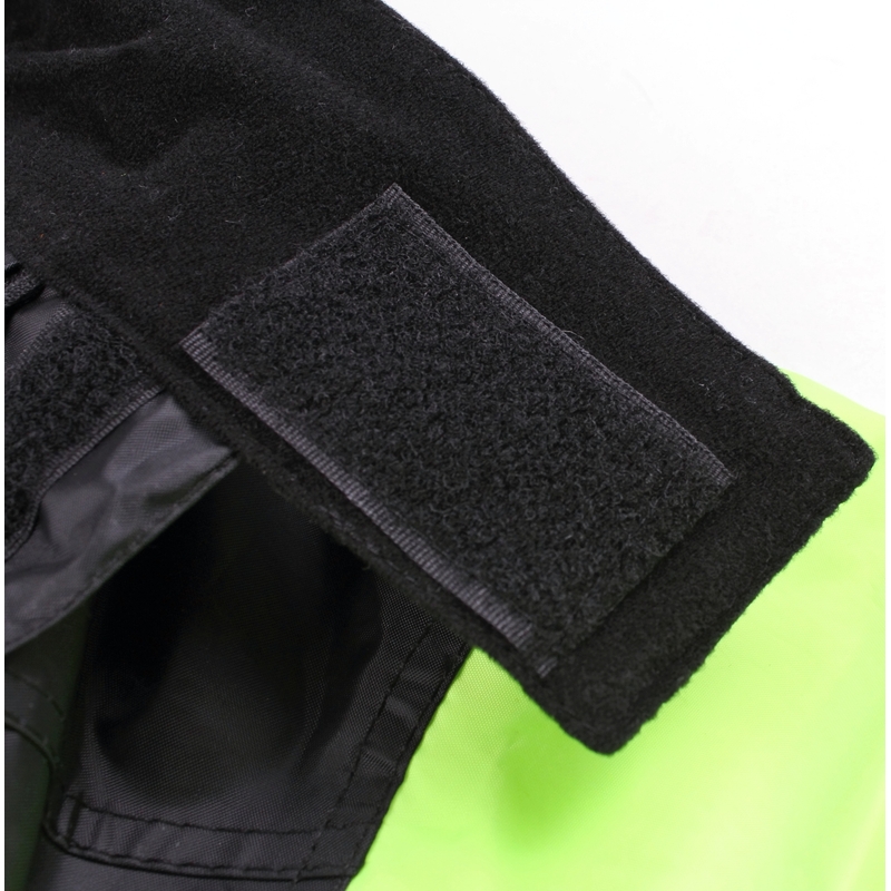 Chubasquero para moto Rebelhorn Rain amarillo fluo