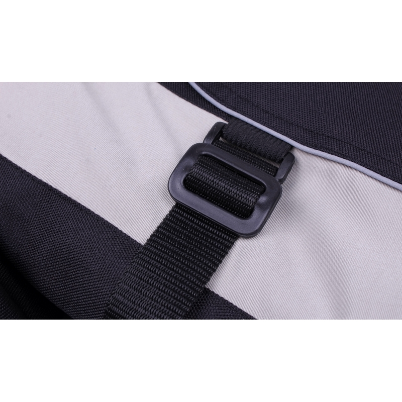 Chaqueta de moto Roleff Kodra Cologne negro-gris