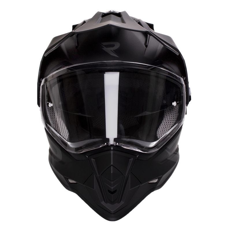 Casco Enduro Street Racer Tracker negro mate