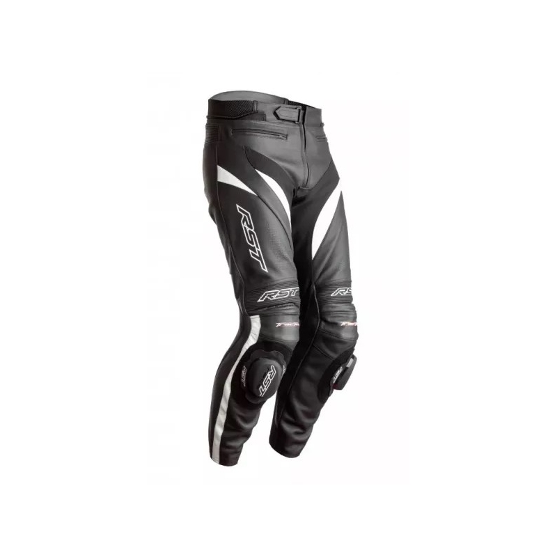 Pantalón de moto RST Tractech Evo 4 CE Blanco y Negro liquidación