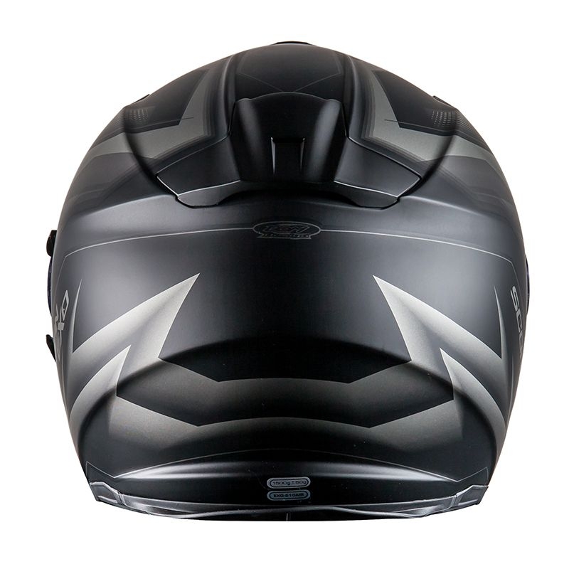 Moto integrální přilba Scorpion EXO-510 Air Scale černo-stříbrná výprodej