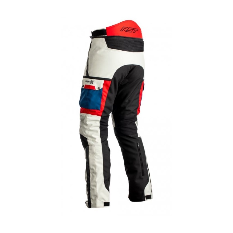 Pantalón de moto RST Pro Series Adventure-X CE Negro-Plata-Azul-Rojo liquidación