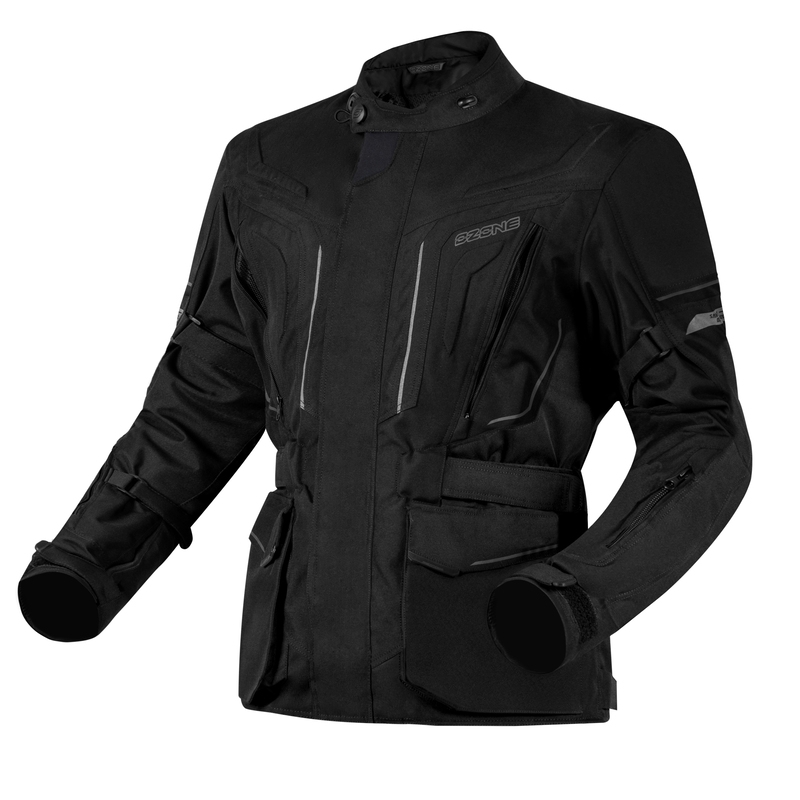 Chaqueta de moto Ozone Sahara Black