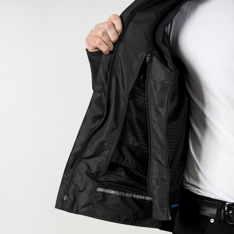 Chaqueta de moto Ozone Sahara Black