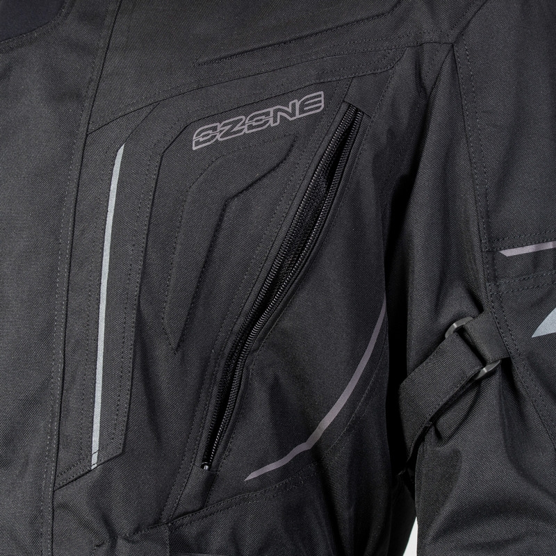 Chaqueta de moto Ozone Sahara Black