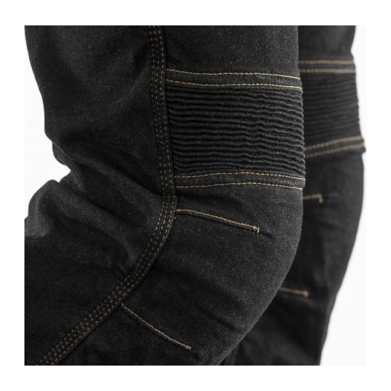 Zkrácené jeansy na motorku RST X Tech Pro CE černé výprodej