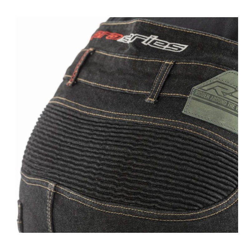 Zkrácené jeansy na motorku RST X Tech Pro CE černé výprodej