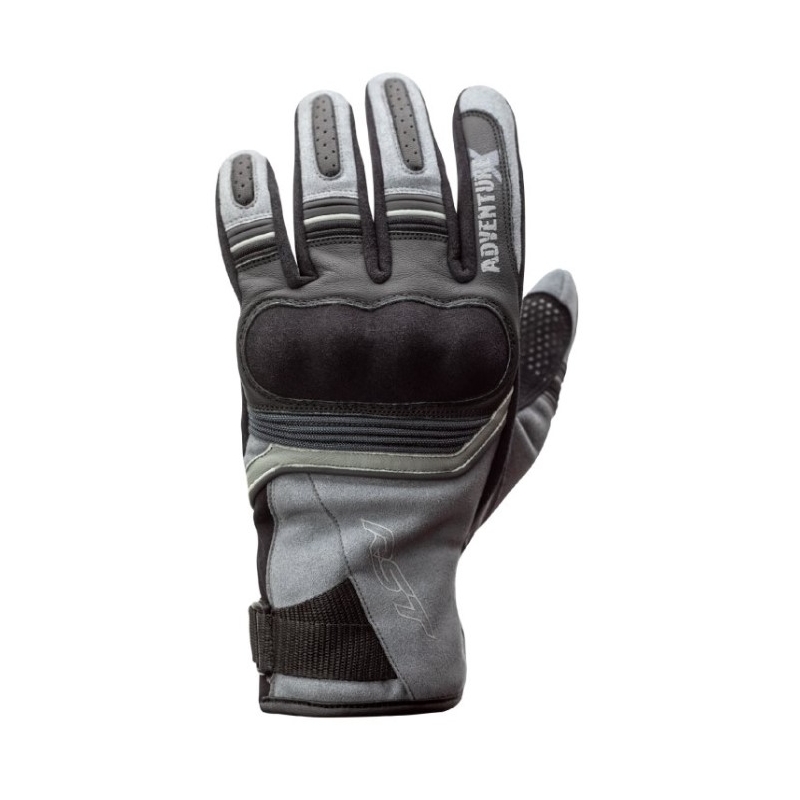 Guantes de moto RST Adventure-X CE negro-gris-plata liquidación