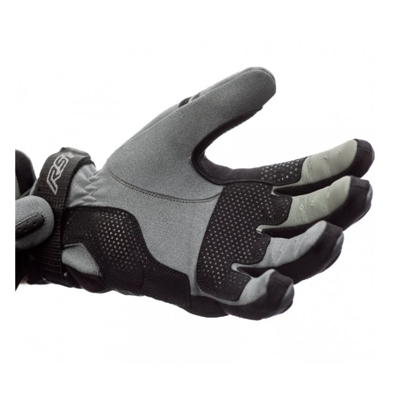 Guantes de moto RST Adventure-X CE negro-gris-plata liquidación