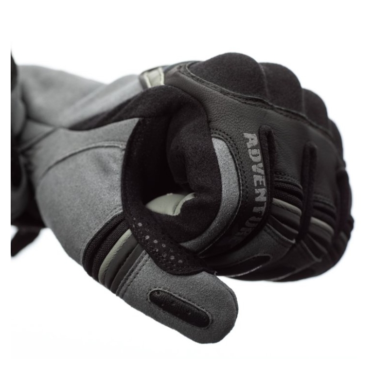 Guantes de moto RST Adventure-X CE negro-gris-plata liquidación