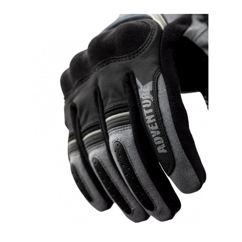 Guantes de moto RST Adventure-X CE negro-gris-plata liquidación