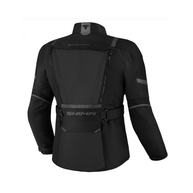 Chaqueta de moto Shima Hero 2.0 negra