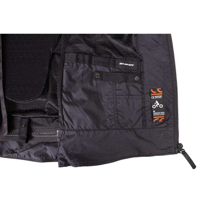 Chaqueta de moto Shima Openair negra